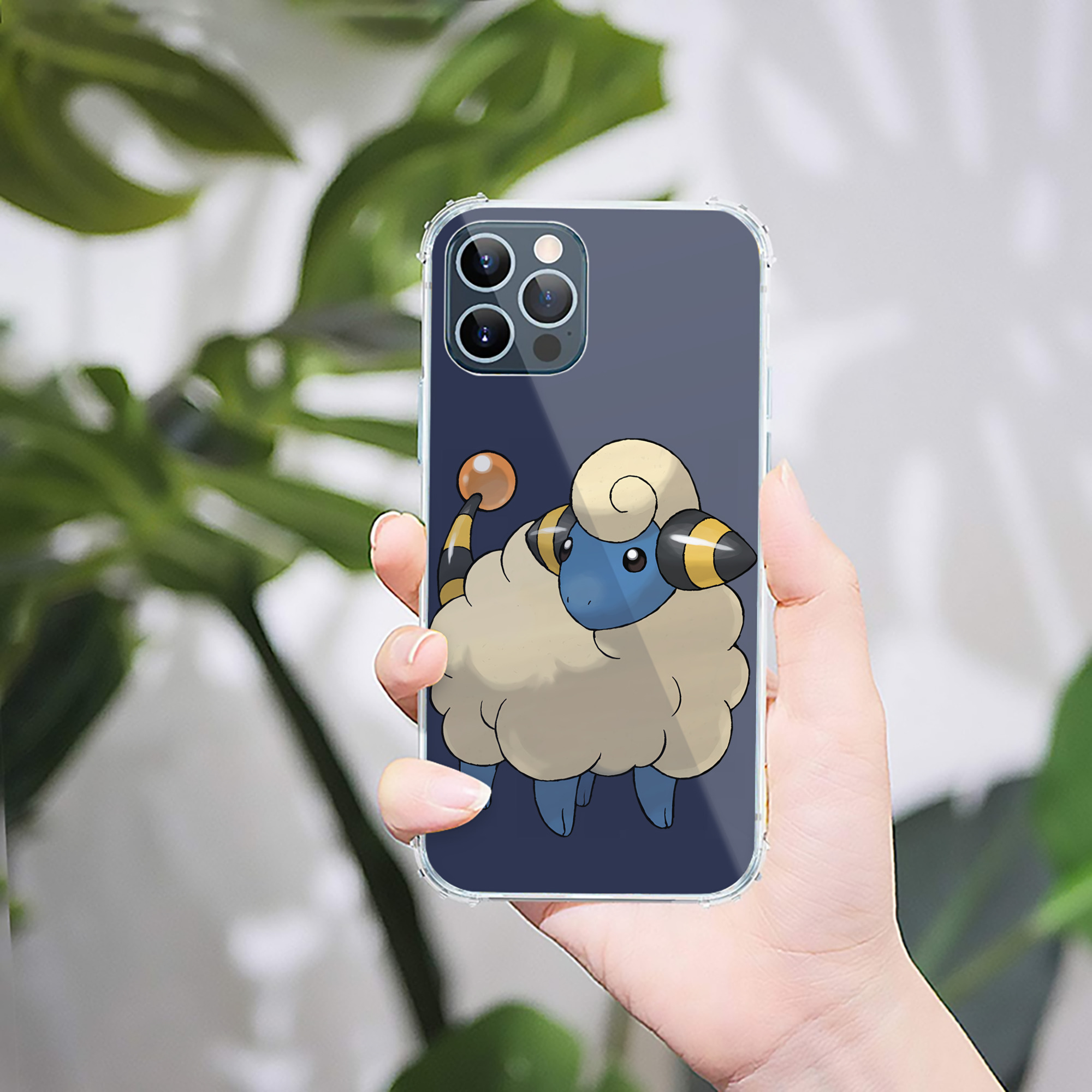 （画像用） ポケットモンスター Pokémon 【iPhone 12シリーズ対応】透明スマホケース（クリアソフトケース）